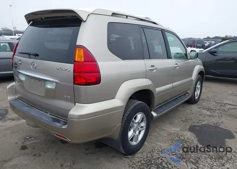 2005 Lexus Gx 470 z USA, uszkodzony, nr VIN JTJBT20X150072287